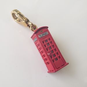Juicy Couture RARE british telephone booth/box charm
